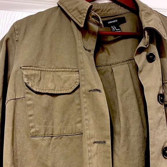Forever 21 Cargo Jacket - Picture 2 of 3